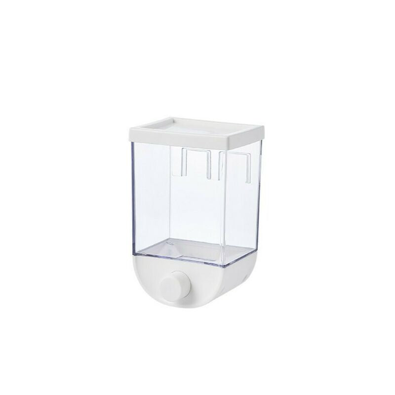 1500ml Kitchen Grain Storage Box – Wall-Mounted Rice, Cereal & Dry Food Dispenser