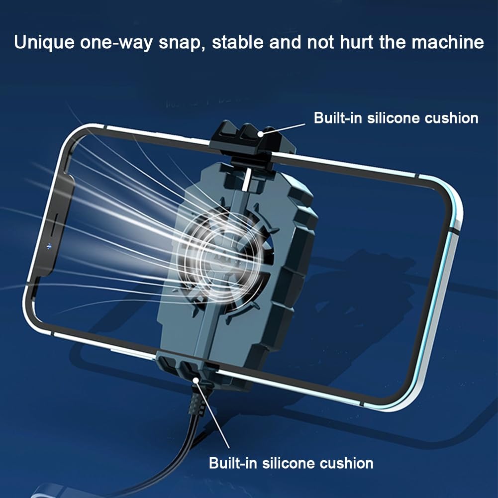 Universal Mobile Phone Gaming Cooling Fan Radiator view 2