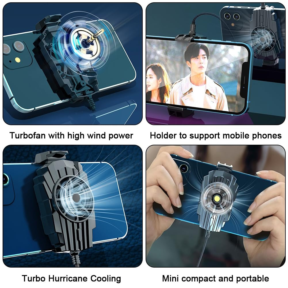 Universal Mobile Phone Gaming Cooling Fan Radiator view 3