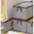 Foldable & Washable Wardrobe Clothing Organizer Box