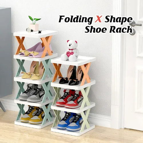 5-Layer Multi-Functional Stackable Shoe Organizer Rack