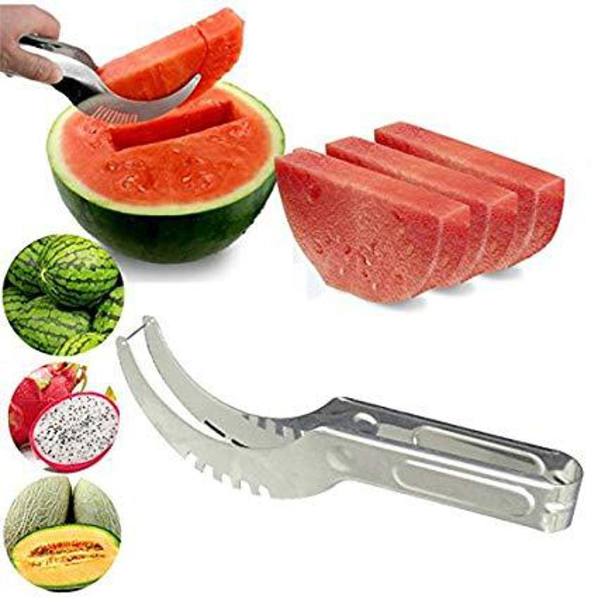 Stainless Steel Watermelon Slicer & Fruit Cutter Corer view 3