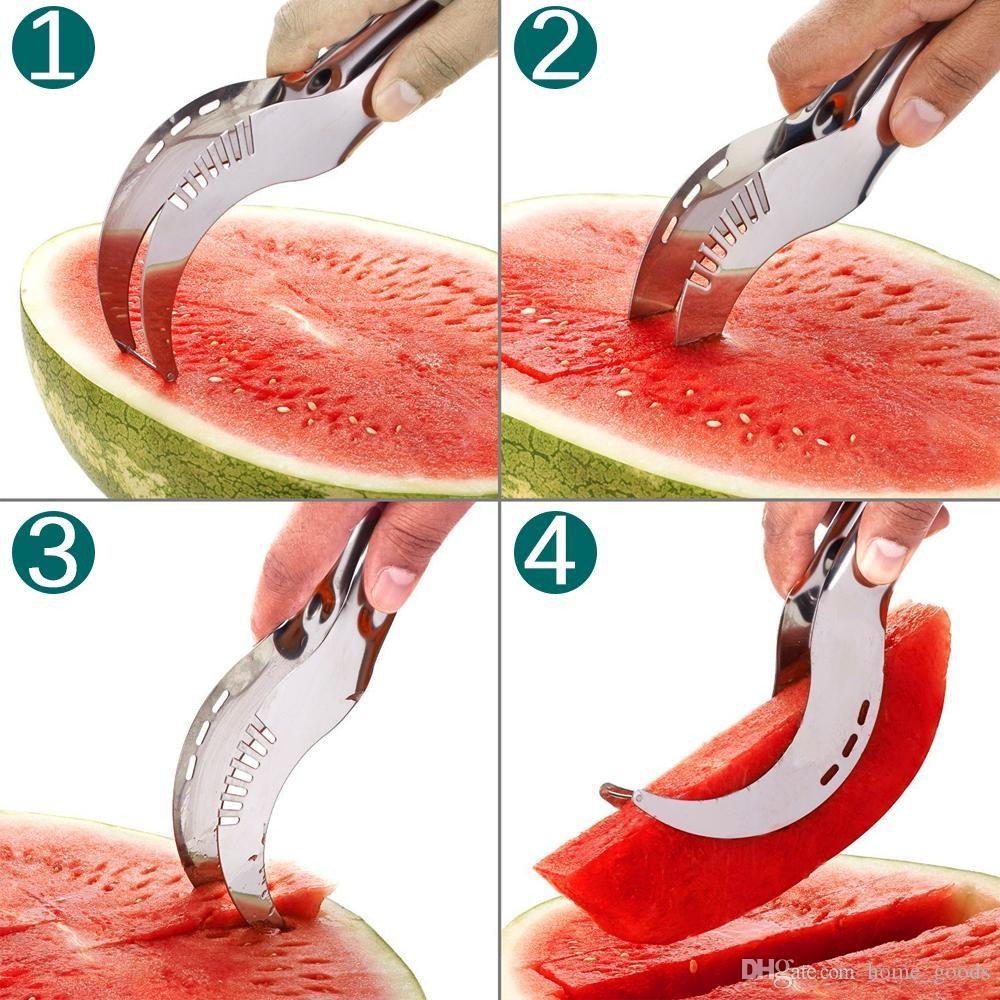 Stainless Steel Watermelon Slicer & Fruit Cutter Corer view 4