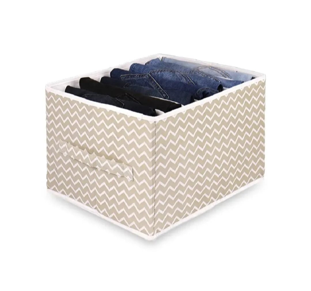 Foldable & Washable Wardrobe Clothing Organizer Box view 3