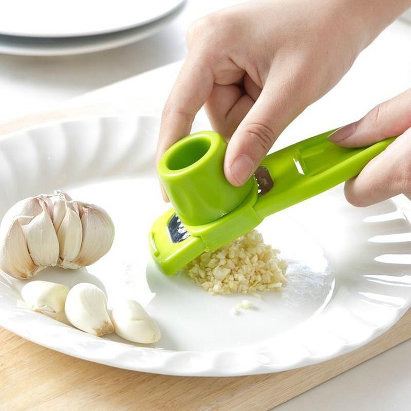 Kitchen Garlic & Ginger Hand Press Grater Chopper