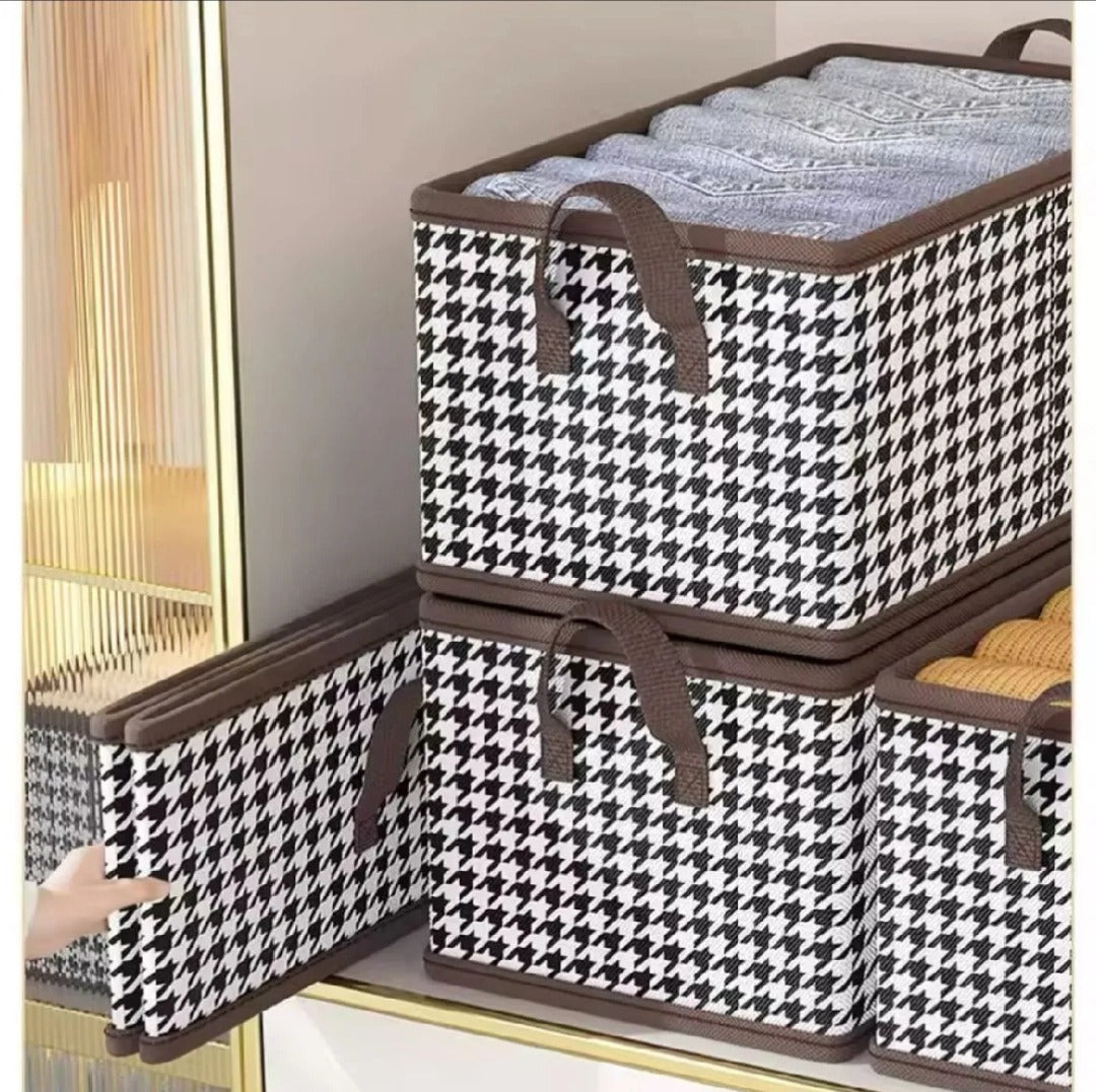 Foldable & Washable Wardrobe Clothing Organizer Box view 4