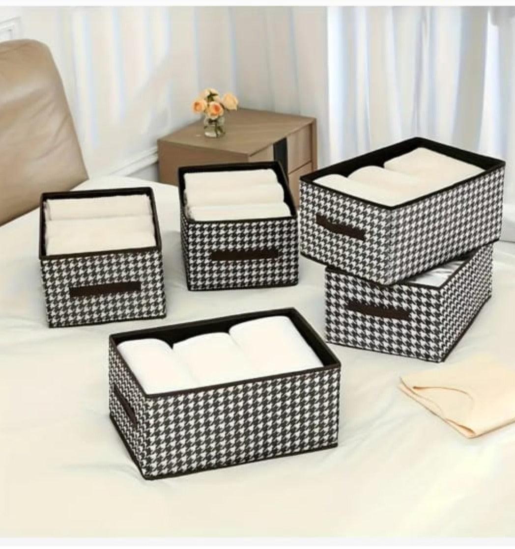 Foldable & Washable Wardrobe Clothing Organizer Box view 5