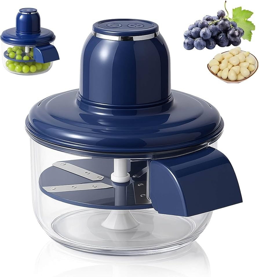Electric Grape & Garlic Slicer Cutter