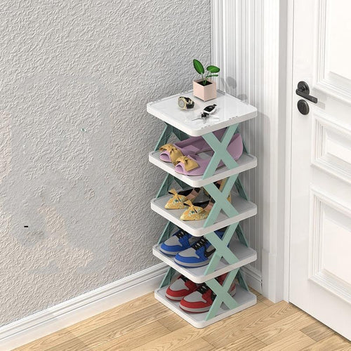 5-Layer Multi-Functional Stackable Shoe Organizer Rack view 2