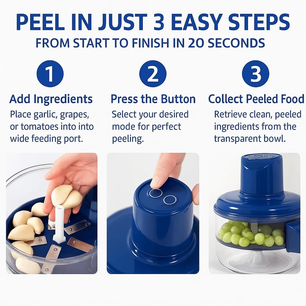 Electric Grape & Garlic Slicer Cutter view 4