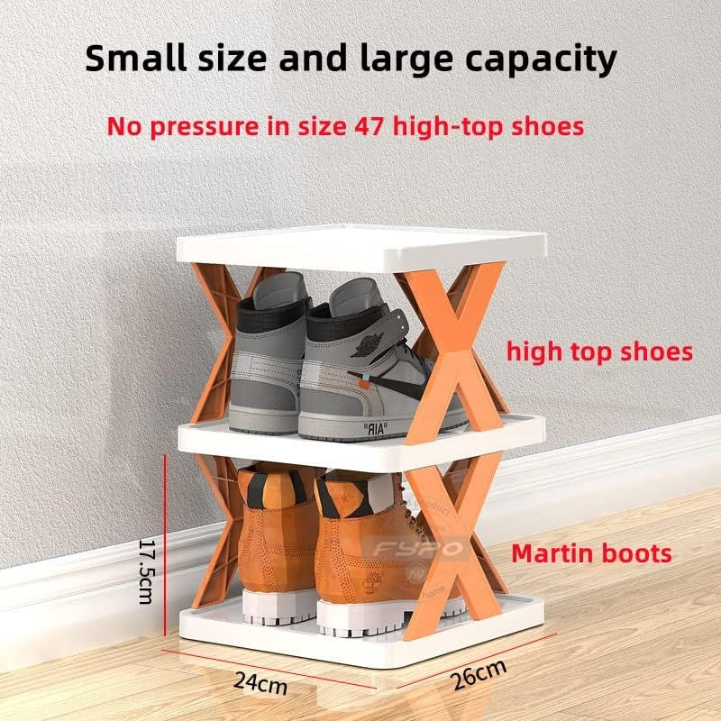 5-Layer Multi-Functional Stackable Shoe Organizer Rack view 7